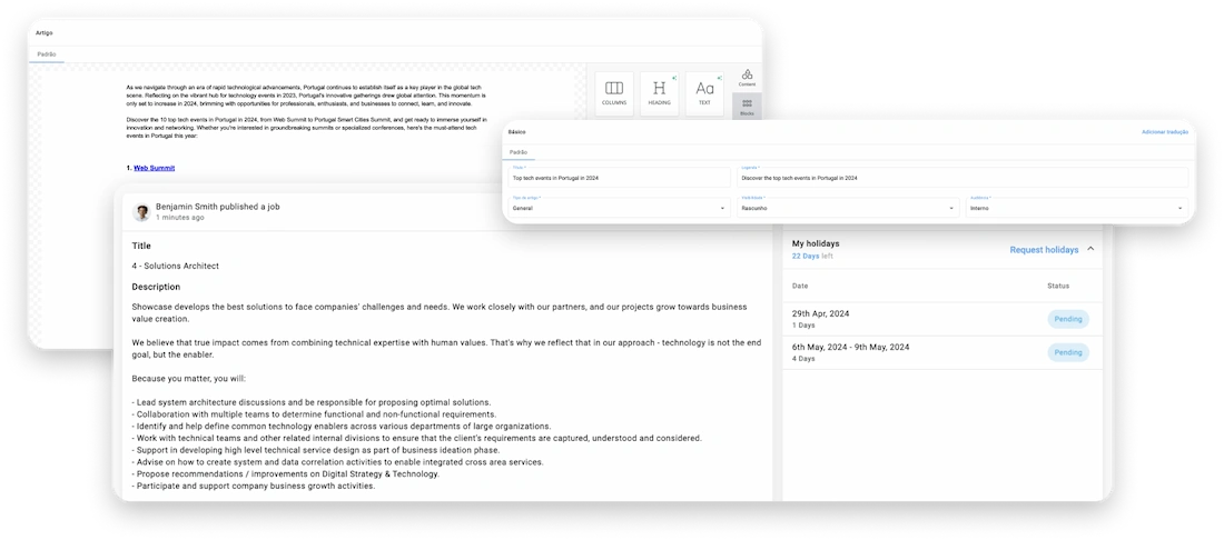 Fullsight's blog features